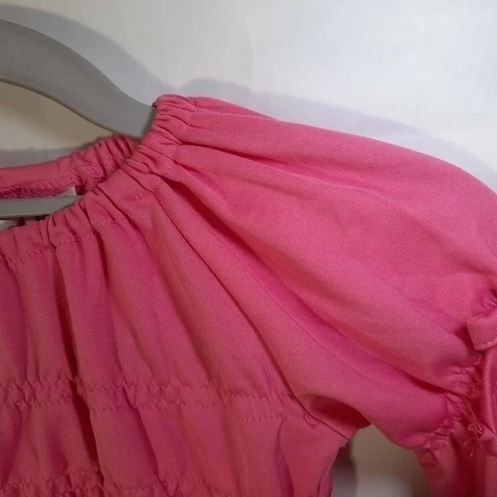 Marc Ecko Outfit Baby 24M‎ Pink Y2K Playwear Two Piece Stretch Legging Tunic Set